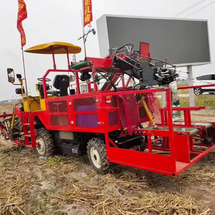 Double Rows Mini Tractor Mounted Garlic Cassava Sweet Garlic Murphy Carrot Ginger Harvester